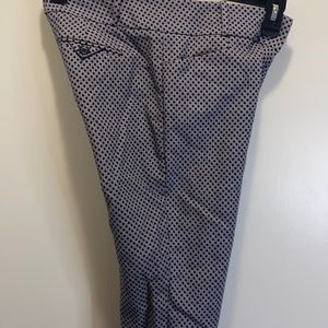 The limited- black and cream pattern dress pants!